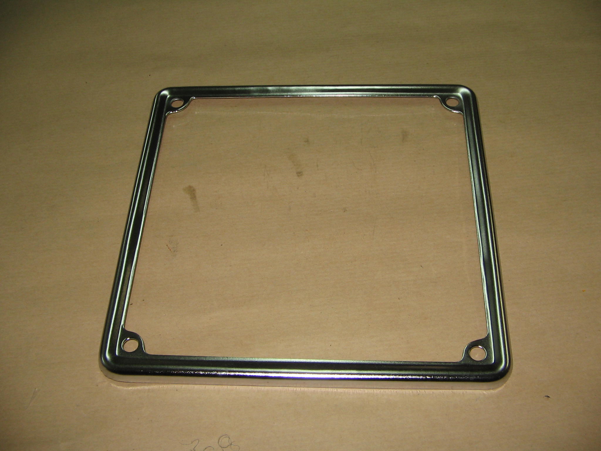 PORTA TARGA CROMATO VECCHIO TIPO N. 20979